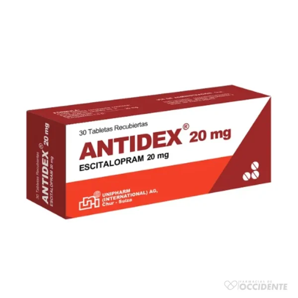 ANTIDEX 20 MG X 30 TABLETAS