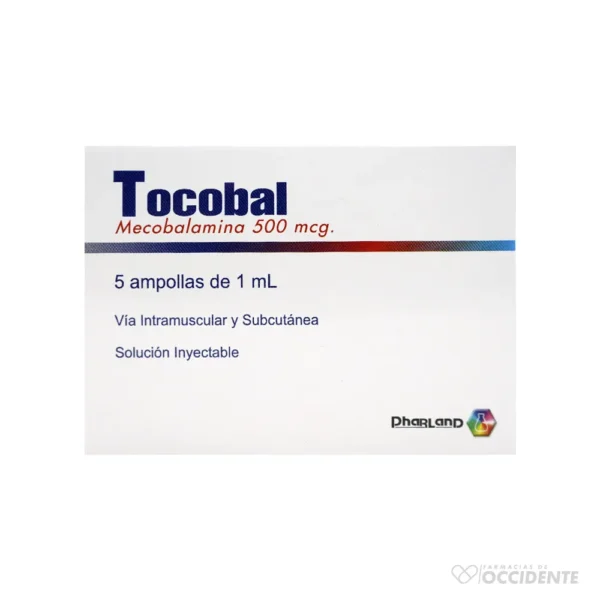 TOCOBAL X 5 AMPOLLAS