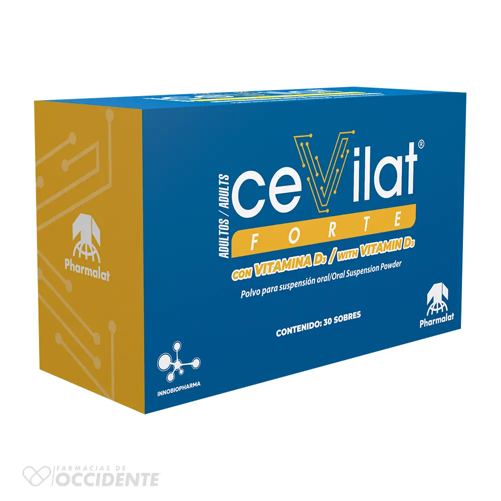 CEVILAT FORTE ADULTOS SOBRES X 30