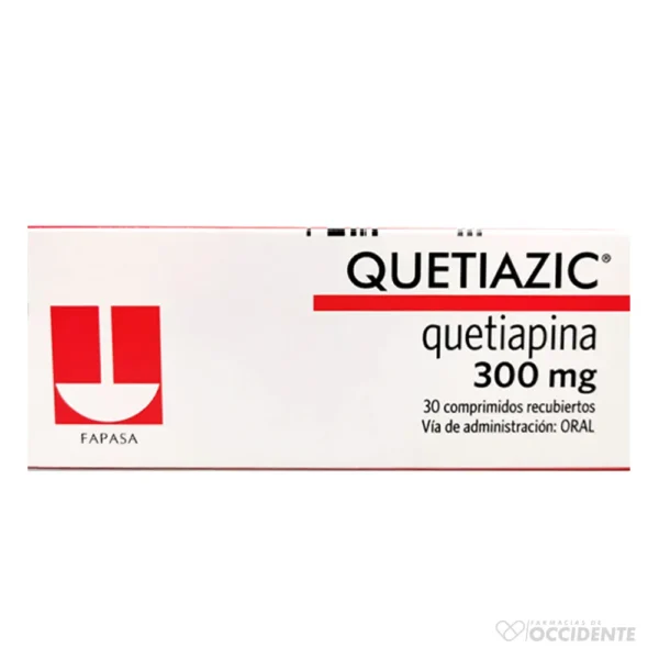 QUETIAZIC COMPRIMIDOS 300MG X 30