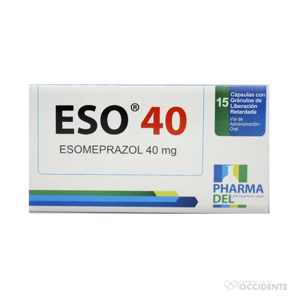 ESO CAPSULAS 40MG x 15