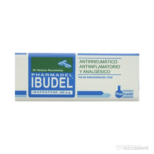 IBUDEL TABLETAS 400MG X 20