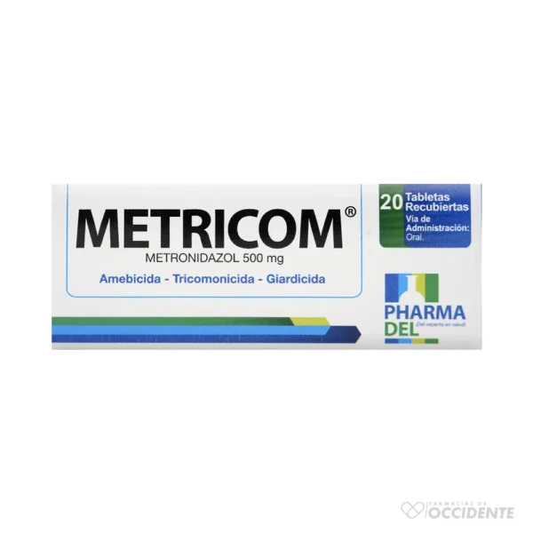 METRICOM TABLETAS 500MG X 20