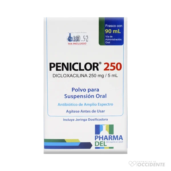 PENICLOR POLVO P/SUSP 250MG/5ML X 90ML