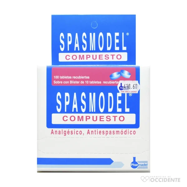 SPASMODEL COMPUESTO TABLETAS X 20