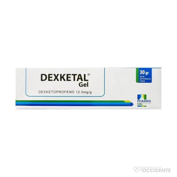 DEXKETAL GEL TOPICO 12.5 X 30GR