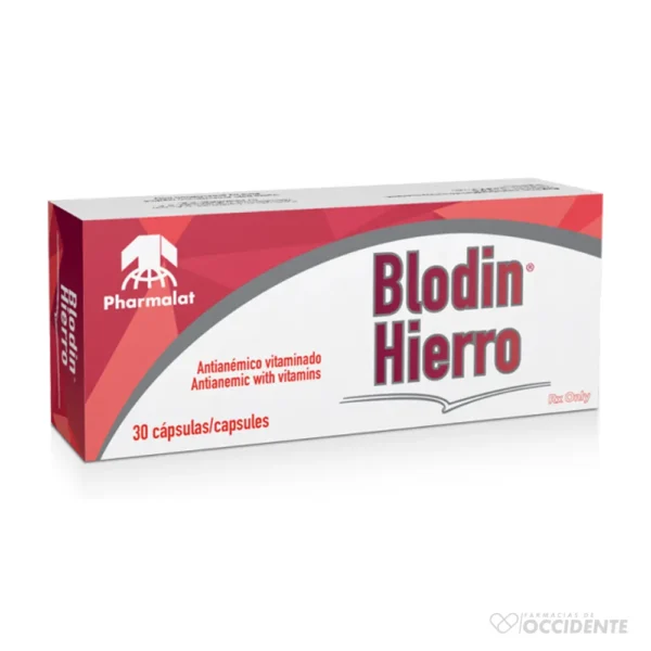 BLODIN HIERRO CAPSULAS x 30