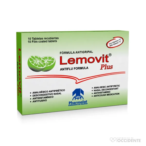 LEMOVIT PLUS NF TABLETAS x 10