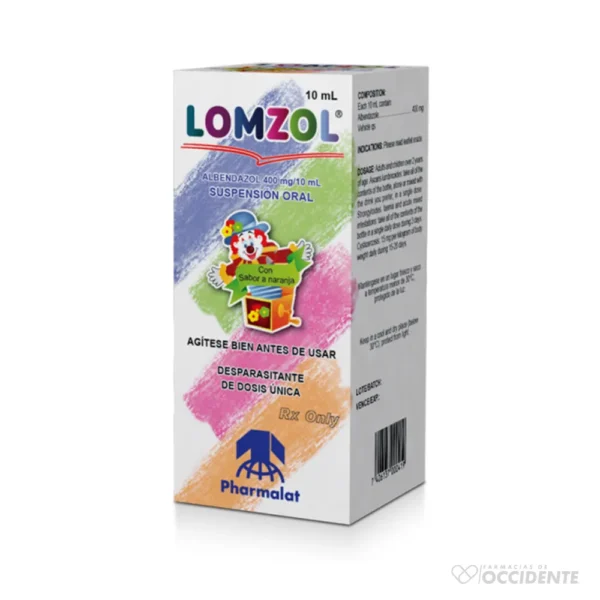 LOMZOL SUSPENSION x 10ML