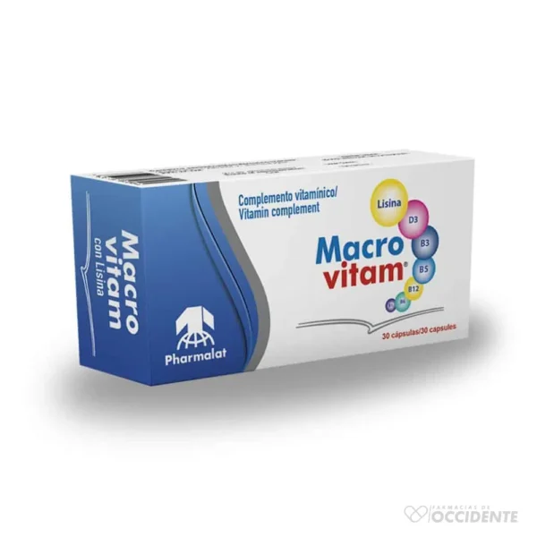 MACROVITAM CAPSULAS X 30 MACROVITAM X 30