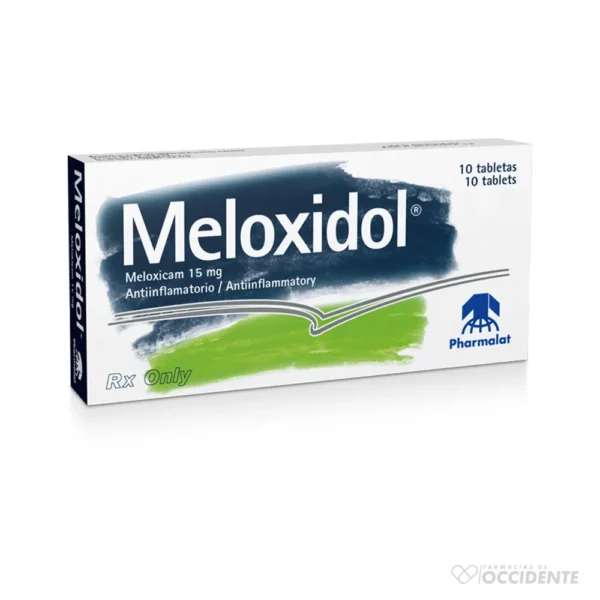 MELOXIDOL TABLETAS 15MG x 10