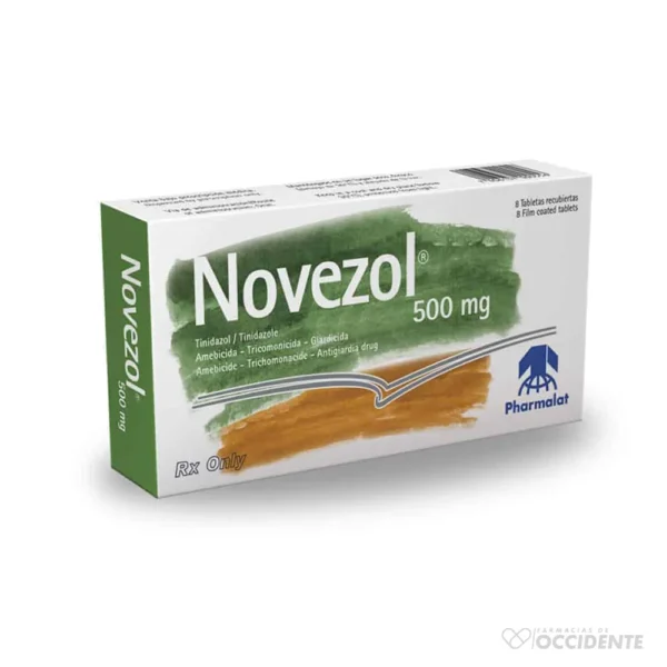 NOVEZOL TABLETAS 500MG x 8