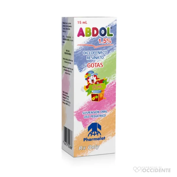 ABDOL GOTAS FRASCO 15ML X 2