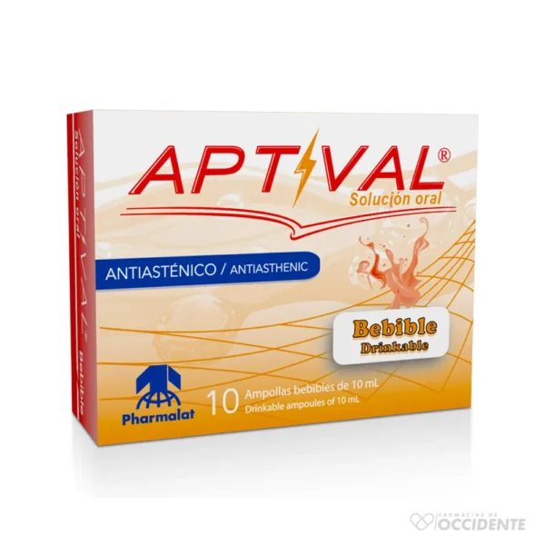 APTIVAL AMPOLLA BEBIBLE 5G/10ML X 10