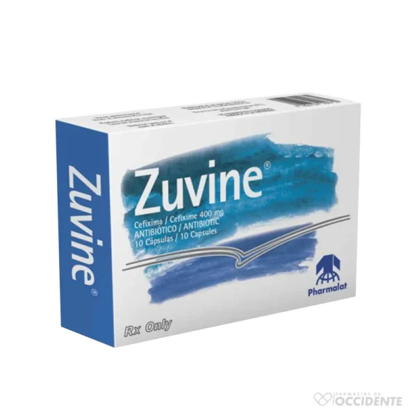 ZUVINE CAPSULAS 400MG X 10