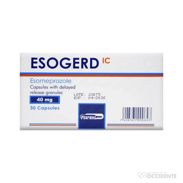 ESOGERD CAPSULAS 40MG x 14 16 CAP PAP