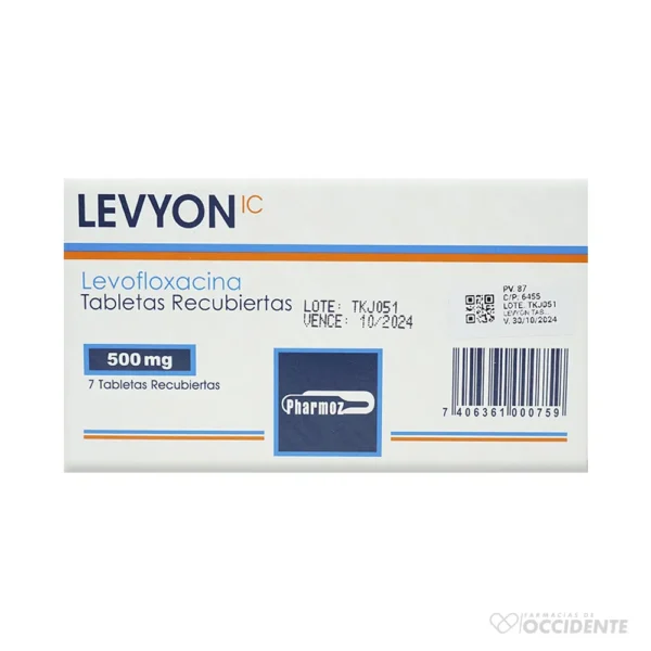 LEVYON TABLETAS 500MG X 7