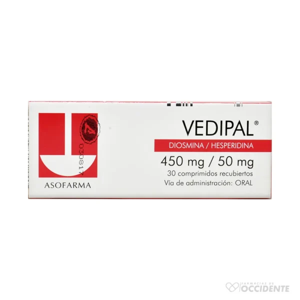 VEDIPAL COMPRIMIDOS 450MG/50MG x 30