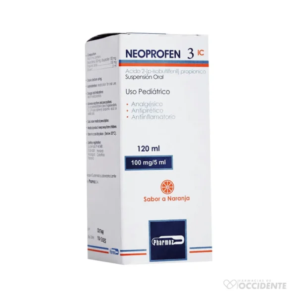 NEOPROFEN JARABE 100MG/5ML X 120ML