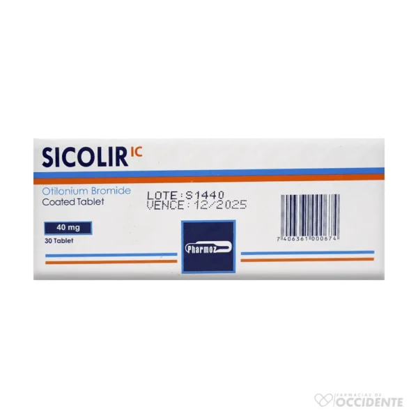 SICOLIR TABLETA 40 MG X 30