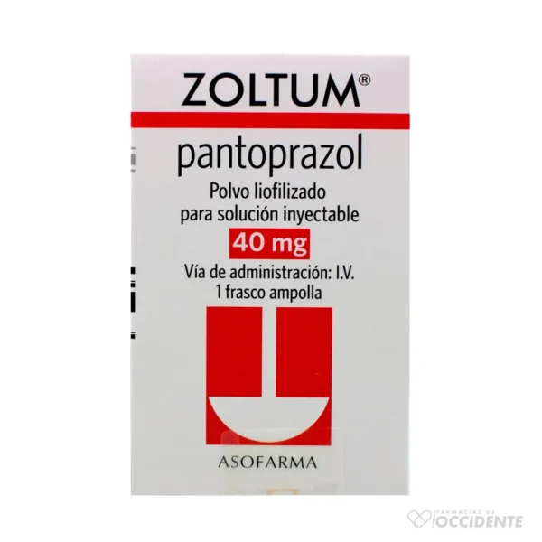 ZOLTUM INYECTABLE AMPOLLA IV 40MG X 1