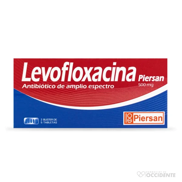 LEVOFLOXACINA TABLETA 500 MG X 10 PIERSAN