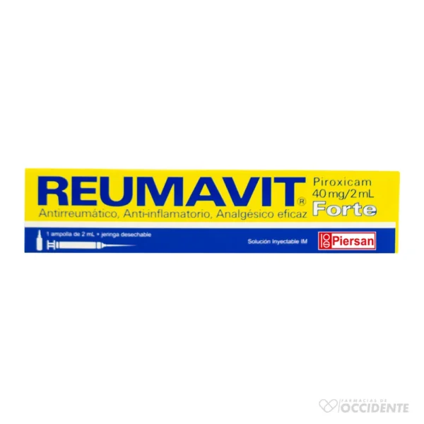 REUMAVIT AMPOLLA 40MG/2ML X 1 TUBO