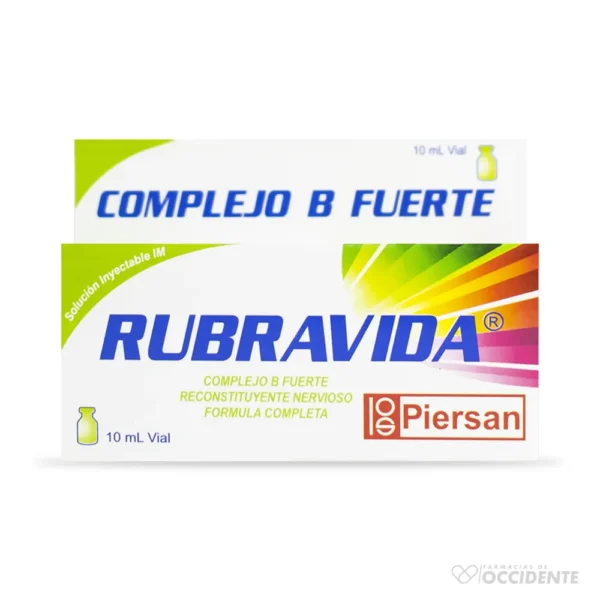 RUBRAVIDA INYECTABLE 1 VIAL x 10ML