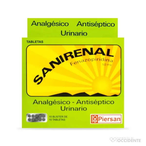 SANIRENAL TABS DISP. X 10 TABS (CAJA DE 10 blister)