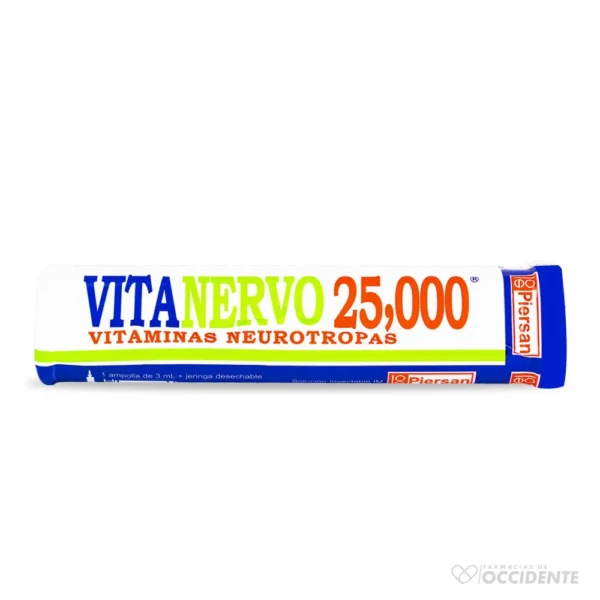 VITANERVO 25000 3 ML.C/JERIN.