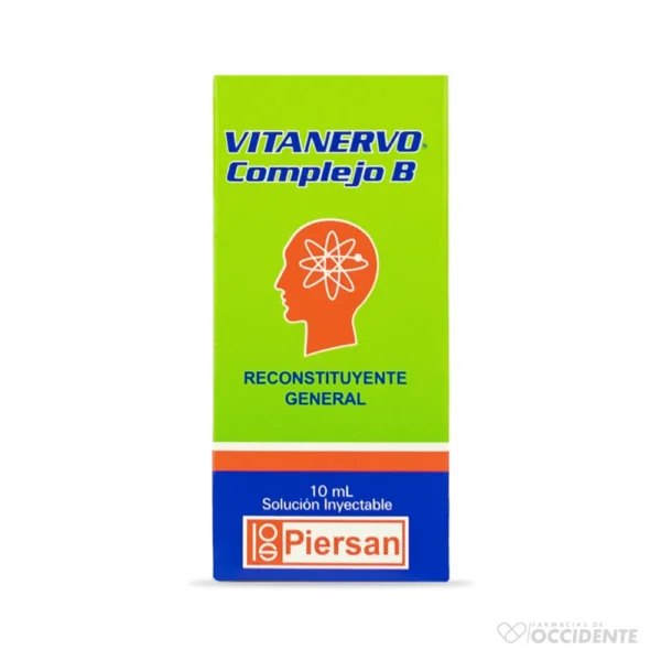 VITANERVO COMPLEJO B SOL INY X 10ML