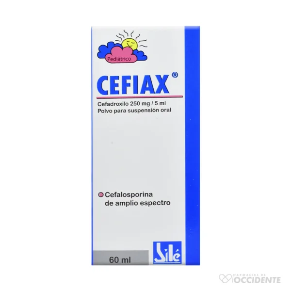 CEFIAX POLVO P/SUSP 250MG/5ML X 60ML