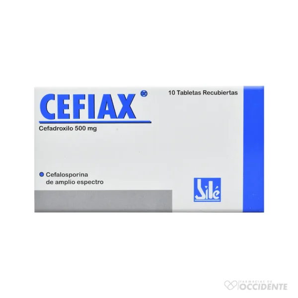 CEFIAX TABLETAS 500MG X 10