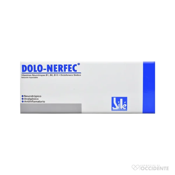 DOLO-NERFEC SOL INY X AMPOLLA Bile