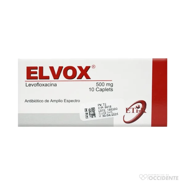 ELVOX CAPLETS 500MG X 10