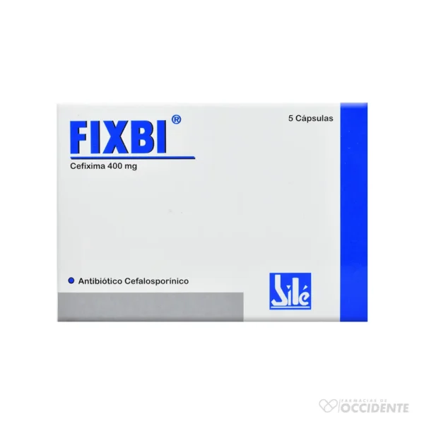 FIXBI CAPSULAS 400MG X 5 Bile