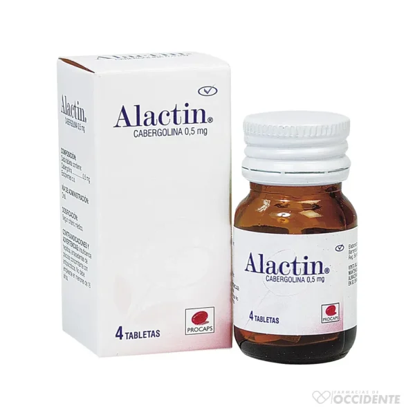 ALACTIN TABLETAS 0.5MG x 4