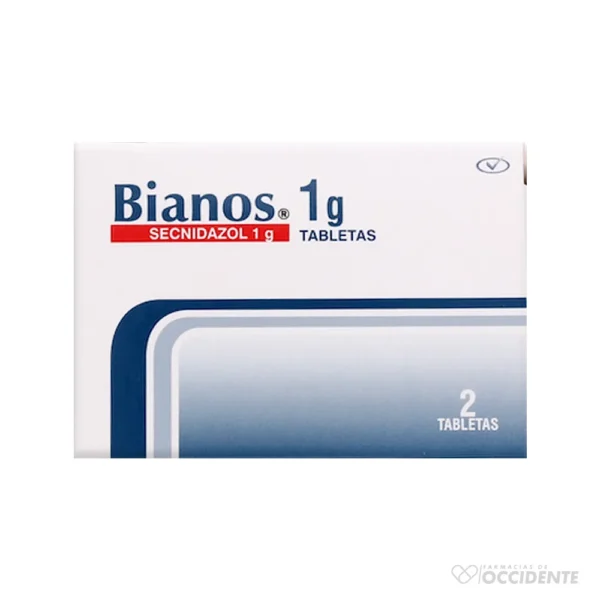 BIANOS TABLETA 1GR X 2