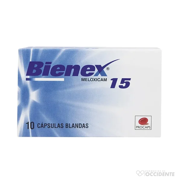 BIENEX CAP.BLANDA 15MG X 10