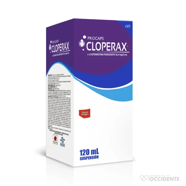 CLOPERAX JARABE 400MG/100ML x 120ML