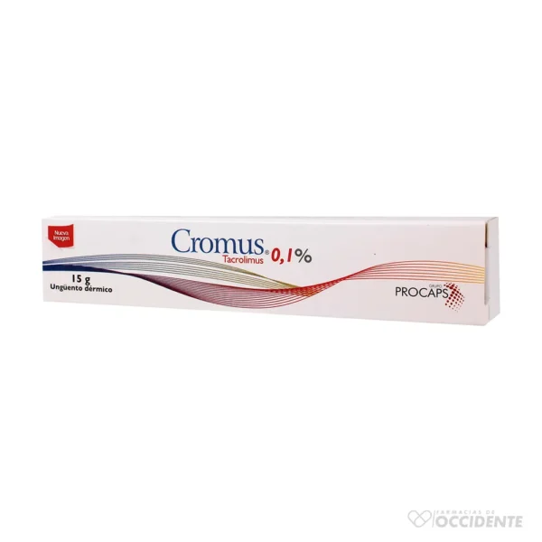 CROMUS UNGUENTO 0.1% TUBO x 15G