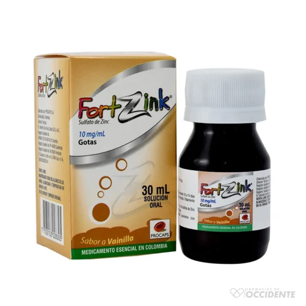 FORTZINK GOTAS 10MG X 30ML