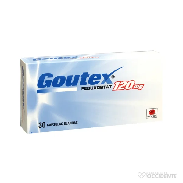 GOUTEX CAPSULAS 120MG X 30