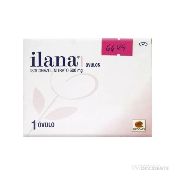 ILANA OVULOS VAGINALES 600MG x 1