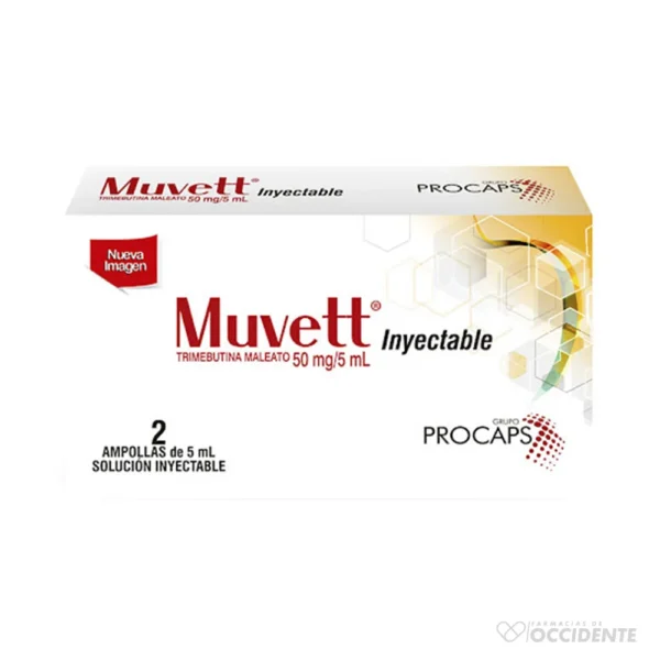 MUVETT AMP INY 50MG/5ML X2