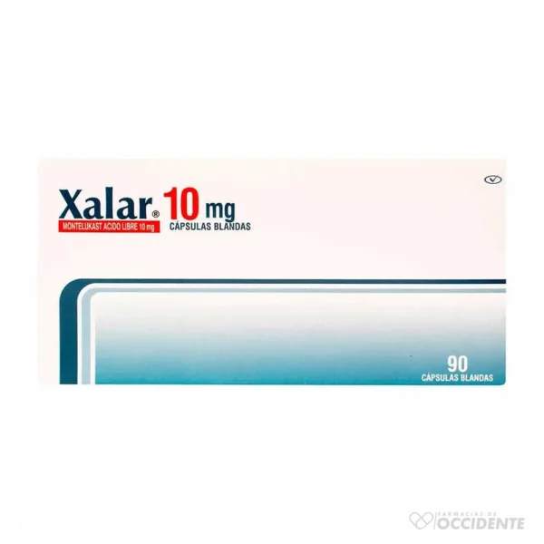 XALAR CAPSULAS 10MG x 10 (CAJA DE 9 BLISTER)