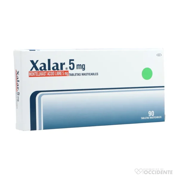 XALAR TABLETAS 5MG x 10 (CAJA DE 9 BLISTER)