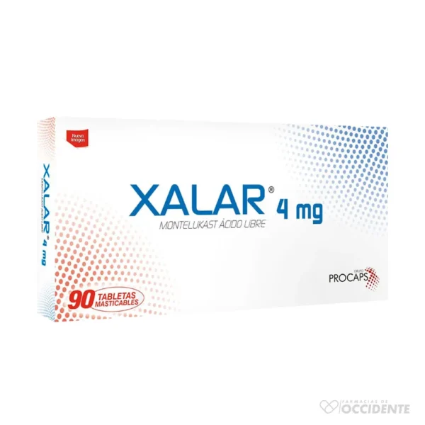 XALAR TABLETAS MAST 4MG x 10 (CAJA DE 9 BLISTER)