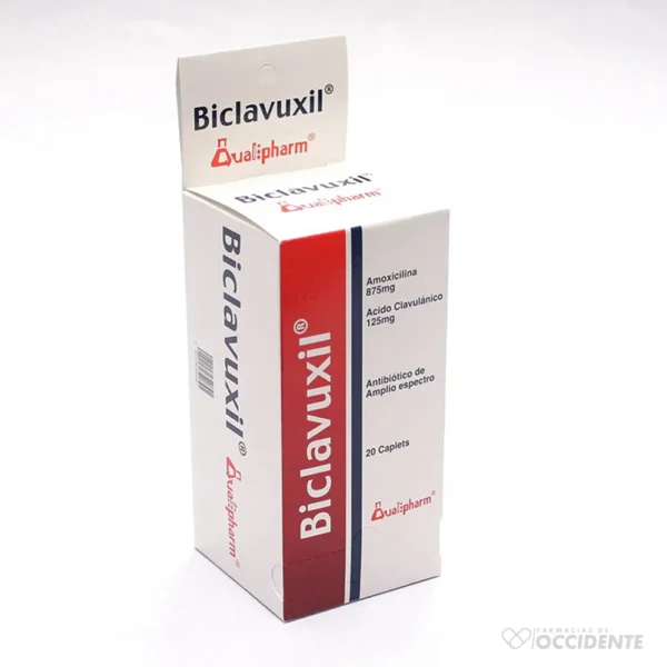 BICLAVUXIL 875/125MG X 1 TAB. (CAJA DE 20)