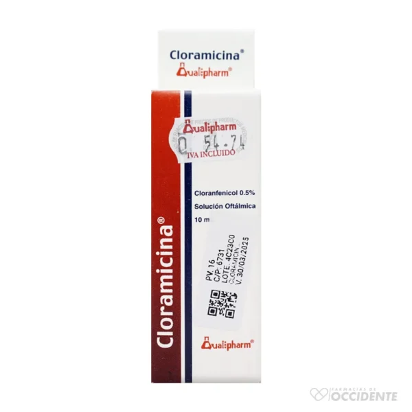 CLORAMICINA COLIRIO 10 ML.